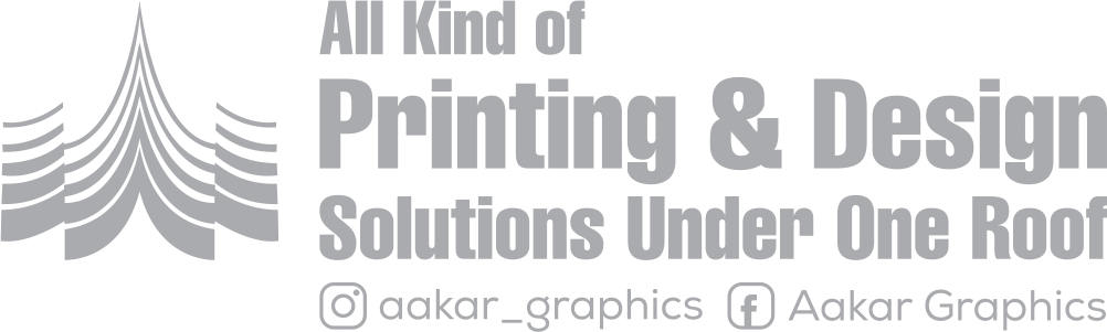 All Kind of Printing & Design Solutions Under One Roof — @aakar_graphics